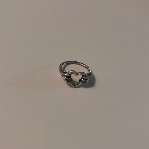 American Eagle Heart Ring